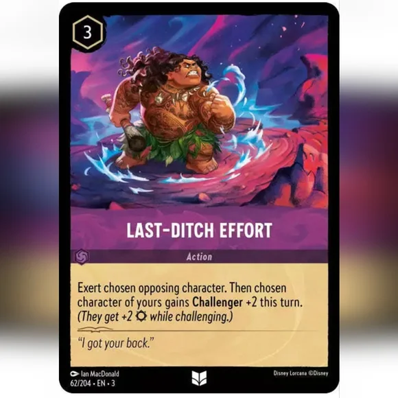 Disney | Toys | Maui Demigod Moana Disney Lorcana Trading Card Tcg Foil |  Poshmark
